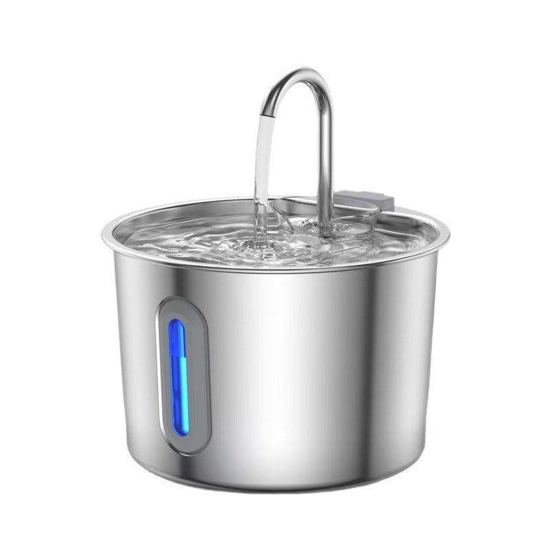 Automatic running water feeder for dogs and cats