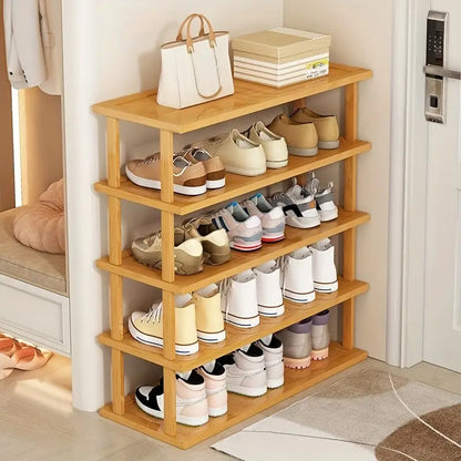 Multi-Layer Standing Storage with 5 Floors - Shoe Rack-2