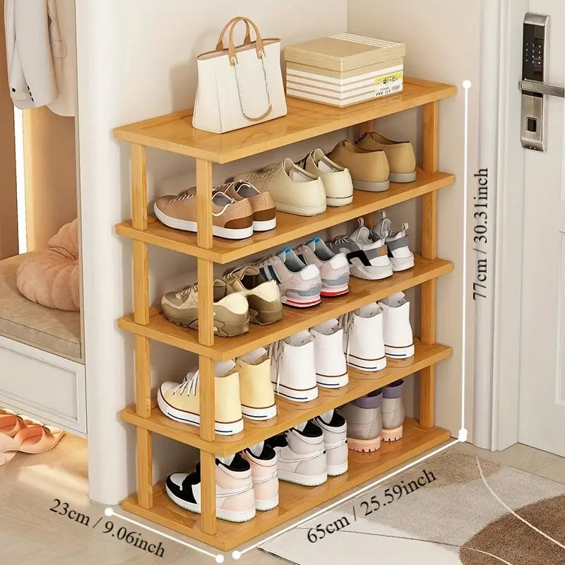 Multi-Layer Standing Storage with 5 Floors - Shoe Rack-1